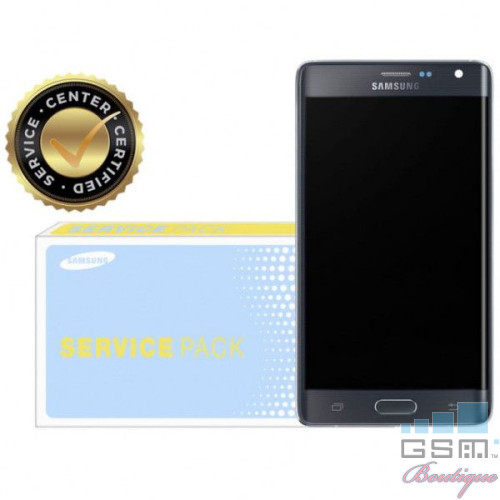 Display cu Touchscreen Samsung Galaxy Note Edge N915, Original, Negru