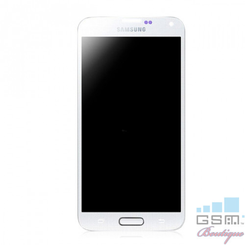 Display Cu Touchscreen Samsung Galaxy S5 SM-G900 Original Alb