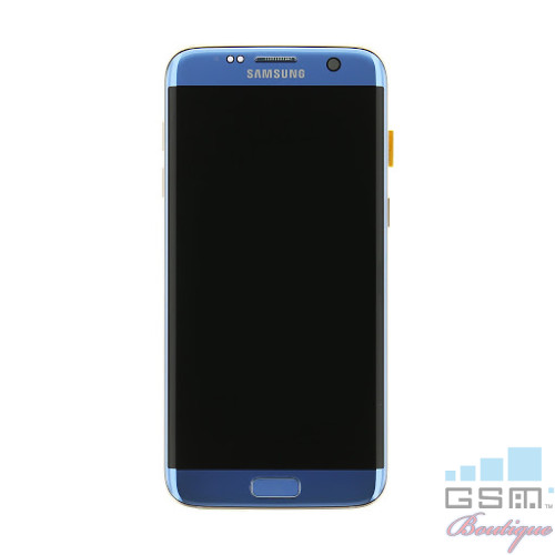 Display Cu Touchscreen Samsung Galaxy S7 Edge G935 Original Albastru