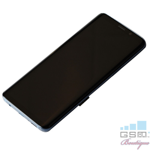 Display Cu Touchscreen Si Rama Samsung Galaxy S9 Plus Original Gri