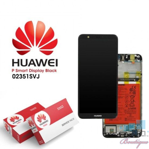 Display Huawei P Smart si Baterie Negru