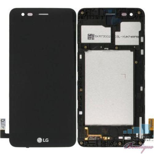 Display LG K4 2017 M160 Cu RAMA Si Touchscreen Negru