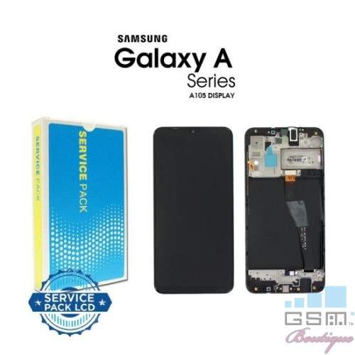 Display Samsung Galaxy A10 A105 Negru