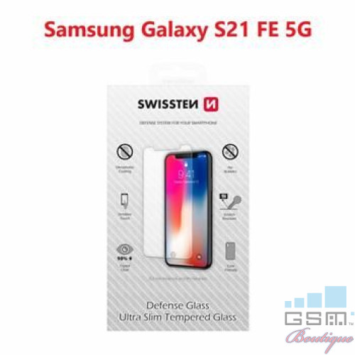 Folie Protectie Sticla Samsung Galaxy S21 FE 5G Transparenta