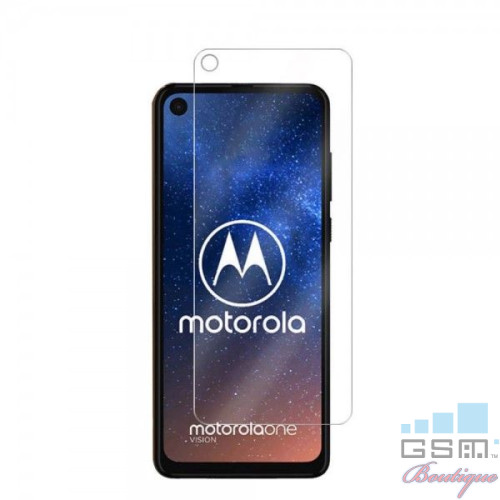Folie Sticla Motorola Moto One Vision Protectie Display Transparenta