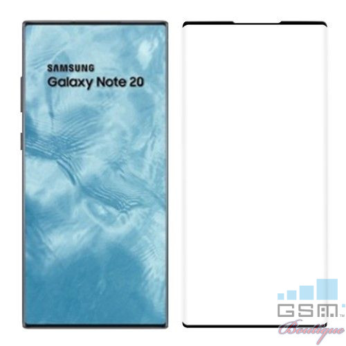 Folie Sticla Samsung Galaxy Note 20 / Note 20 5G Protectie Display Acoperire Completa Neagra