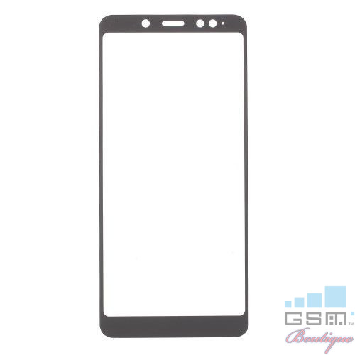 Folie Sticla Xiaomi Redmi Note 5 Protectie Display Acoperire Completa Neagra