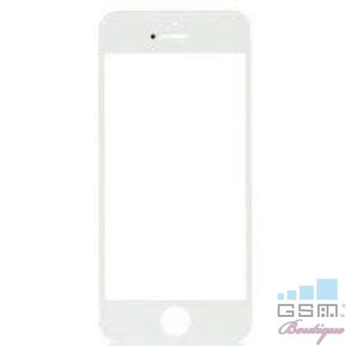 Geam iPhone 5S Alb