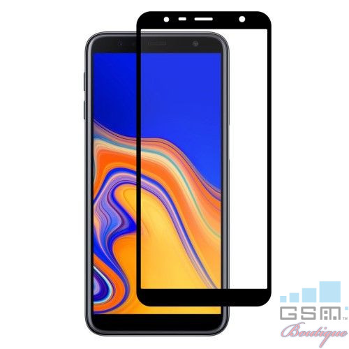 Geam Protectie Display Samsung Galaxy J4 Plus J6 Plus 2018 2,5D Arc Edge Negru
