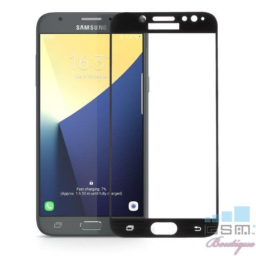 Folie Sticla Securizata Samsung Galaxy J7 J730 2017 Acoperire Completa Neagra