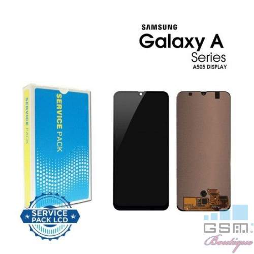 Display Samsung Galaxy A50 A505 Negru