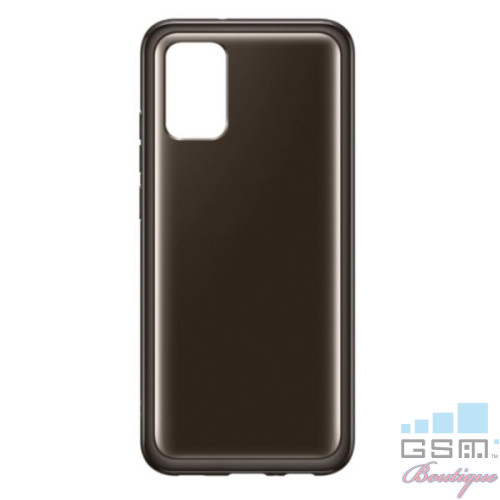 Husa de protectie Samsung Soft Clear Cover A02s, Black