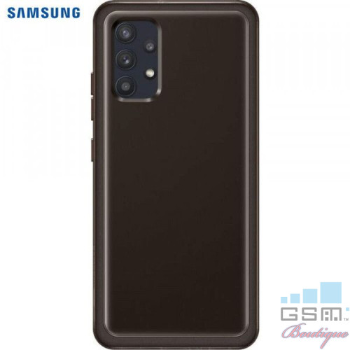 Husa de protectie Samsung Soft Clear Cover Galaxy A32, Black