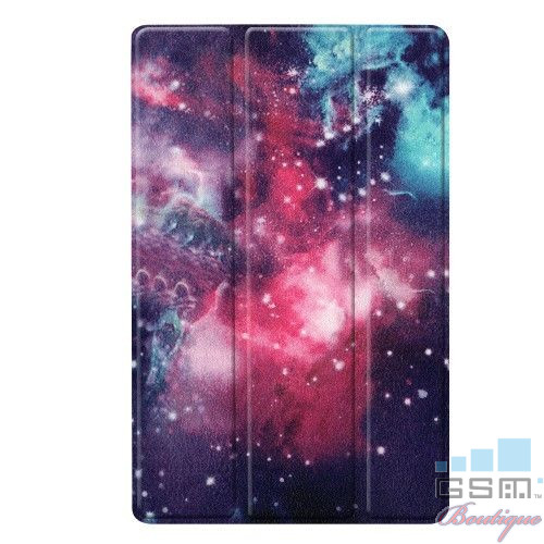 Husa Flip Cu Stand Samsung Galaxy Tab A 10,1 2019 SM-T515 Multicolora