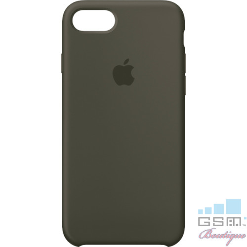 Husa iPhone 7 / 8 Silicon Dark Olive