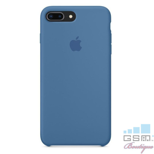 Husa iPhone 7 Plus / 8 Plus Silicon Denim Blue