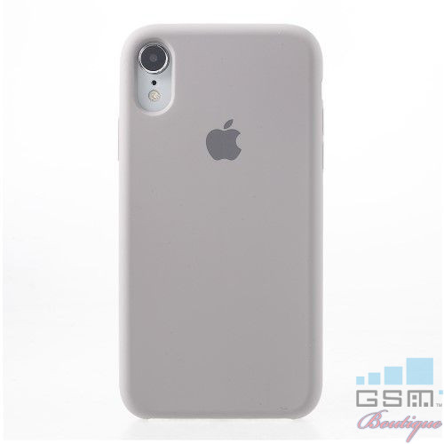 Husa iPhone XR Protectie Silicon Aurie