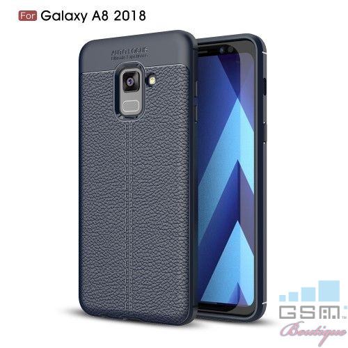 Husa Samsung Galaxy A8 A530 2018 TPU Albastra