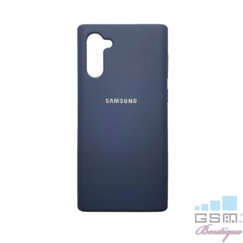 Husa Samsung Galaxy Note 10+ Silicon Albastru