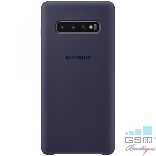 Husa Samsung Galaxy S10 Silicon Albastra