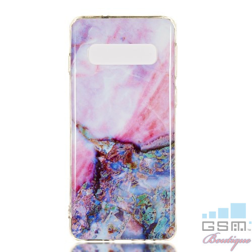 Husa Samsung Galaxy S10 TPU Marble Pattern Multicolora