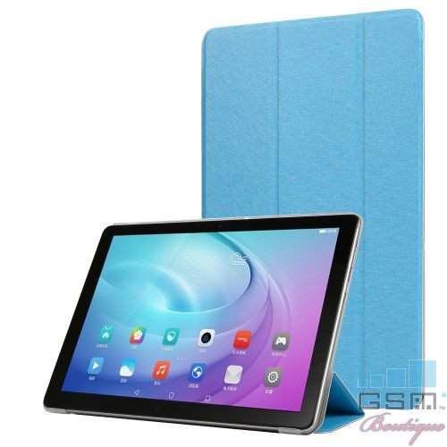 Husa Tableta Samsung Galaxy Tab A 10,1 2019 Flip Cu Stand Albastru Deschis