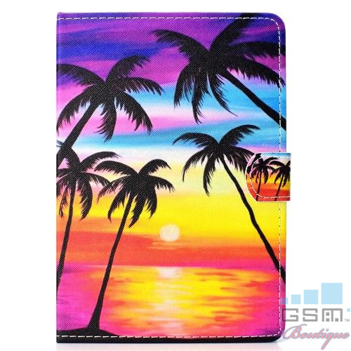 Husa Samsung Huawei Lenovo Tableta 10 inch Flip Cu Stand Multicolora