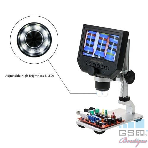 Microscop Digital Cu Ecran 600X Cu LED
