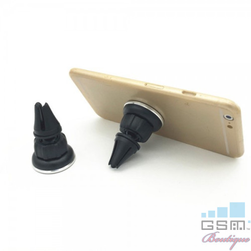Suport Telefon Auto Samsung Huawei iPhone Xiaomi LG Magnetic Negru