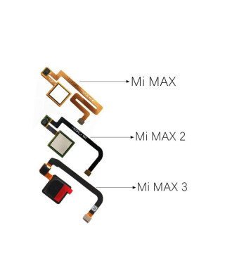 Home Buton + Senzor Amprenta Xiaomi Mi Max 3 Negru