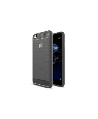 Husa Carbon Fiber Samsung Galaxy Note 10 Plus, SM N975F Gri