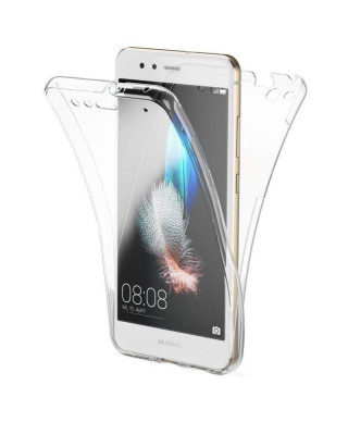 Husa Fata + Spate Transparent TPU Samsung Galaxy A70, A705