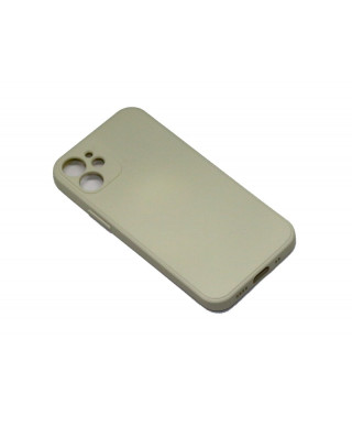Husa Silicone Case Apple iPhone 12 Pro Crem