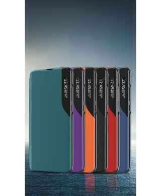 Husa Flip Cover Samsung Galaxy A71, A715, A71 5G, A716 Orange