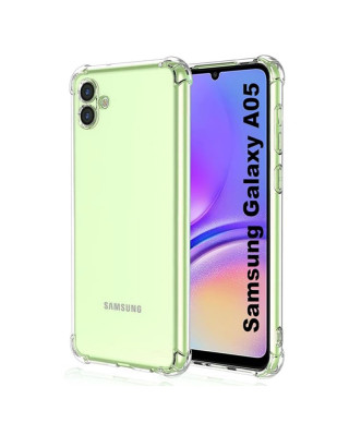 Husa Shockproof Clear Silicon Samsung Galaxy A05, A055 Transparenta