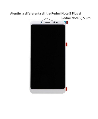 Ecran LCD Display Xiaomi Redmi Note 5, Note 5 Pro Alb