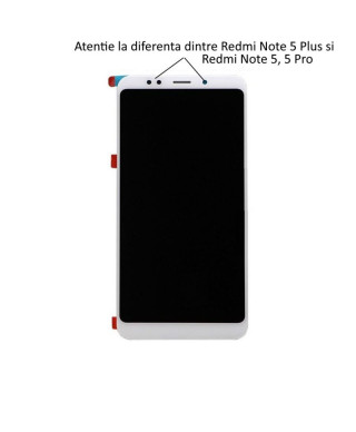 Ecran LCD Display Xiaomi Redmi Note 5 Plus Alb