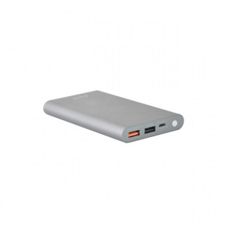 Acumulator extern Dual USB Devia King Kong Power Bank Deep Grey 8000 mAh incarcare rapida QC3.0