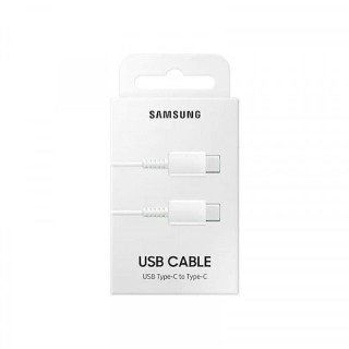 Cablu Date Si Incarcare USB Type C - USB Type C Alb
