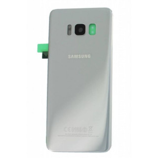 Capac Baterie Samsung Galaxy S8 G950 Arctic Silver Original Complet cu Ornamente