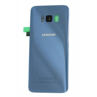 Capac Baterie Samsung Galaxy S8 G950 Albastru Blue Original Complet cu Ornamente