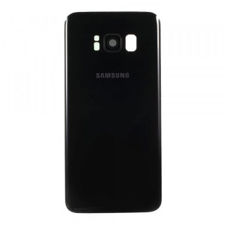 Capac Baterie Samsung Galaxy S8 G950 Cu Ornament Camera Negru
