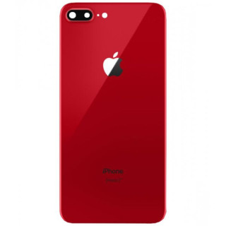 Capac Baterie Spate iPhone 8 Plus Cu Ornament Camera Rosu