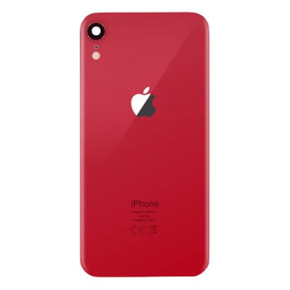 Capac Baterie Spate iPhone XR Cu Ornament Camera Rosu