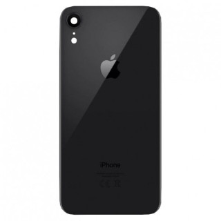 Capac Baterie Spate iPhone XR Cu Ornament Camera Negru