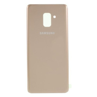 Capac Baterie Spate Samsung Galaxy A8 Plus 2018 Cu Adeziv Sticker Auriu