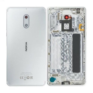 Carcasa Nokia 6 Originala Argintie