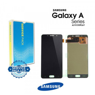 Display Cu Touchscreen Samsung Galaxy A3 A310F Original Negru
