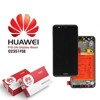 Display Huawei P10 Lite Cu Rama si Baterie Negru