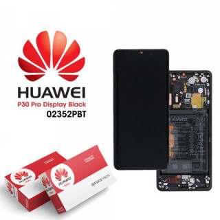 Display Huawei P30 (19) Negru, Cu Rama Ansamblu Baterie,